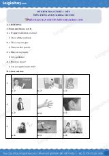 Đề thi học kì 1 Tiếng Anh 3 Global Success - Đề số 2
